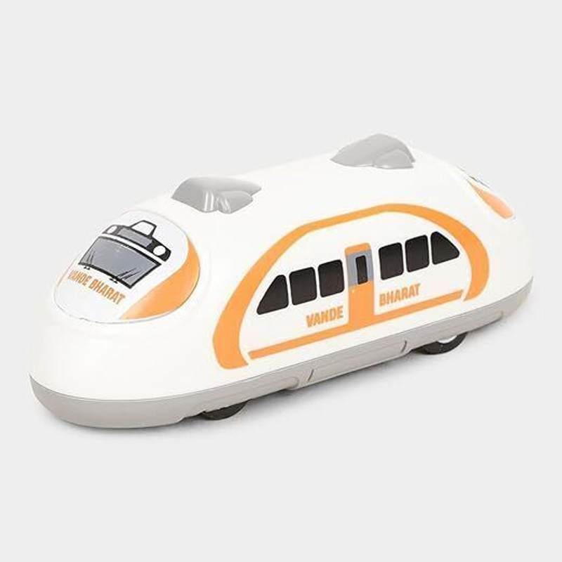 CountryLink Vande Bharat Toy Train Double Friction Powered Push &Go HighSpeed Train for Kids(Multicolor, Pack of: 1)