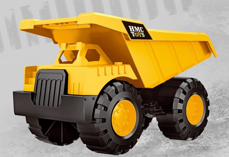 Quadrants Dumper Truck Vehicle Toy for Kids Push and Go Truck(Multicolor)