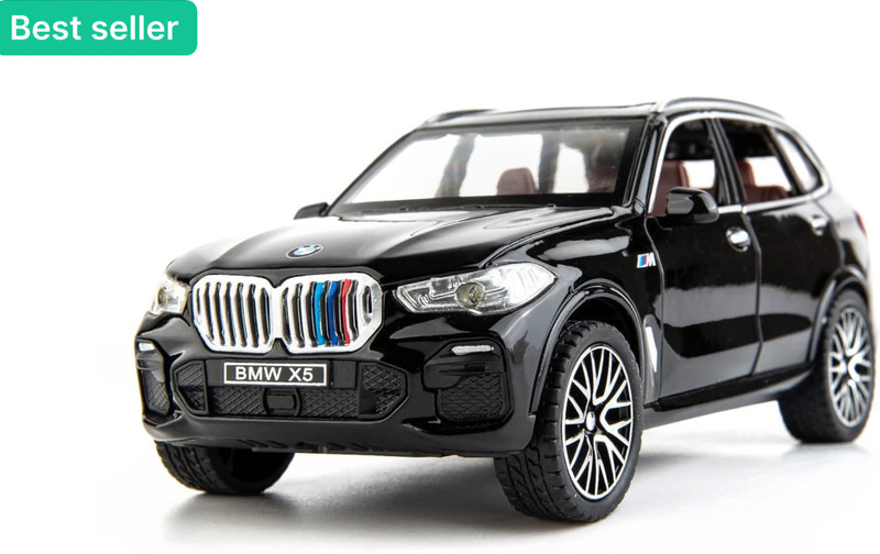 Zuuluzrs 1:32 Comapatible BMW X5 SUV Model Car Toy, Zinc Alloy Pull Back Toy car(Multicolor, Pack of: 1)