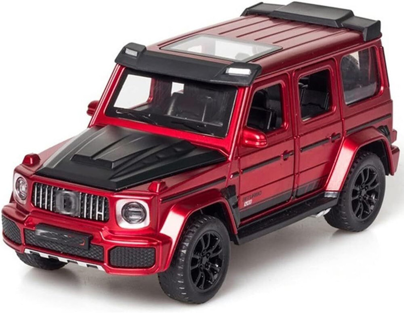 RXR G-Wagon Alloy Pull Back Metal Pullback Toy car with Openable Doors Light Music(Multicolor)