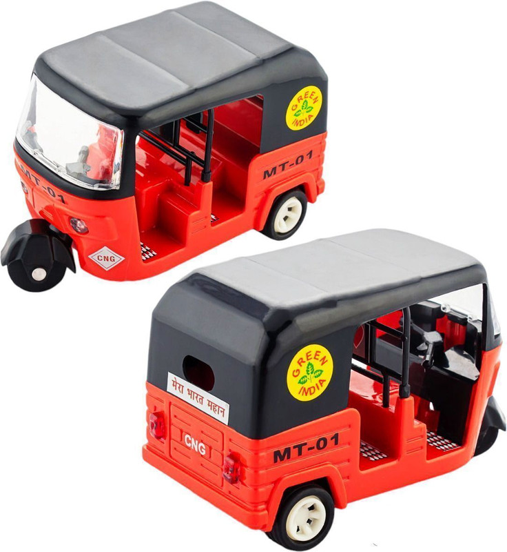 viaan world Mini Cng Auto Toys for Kids(Multicolor, Pack of: 1)