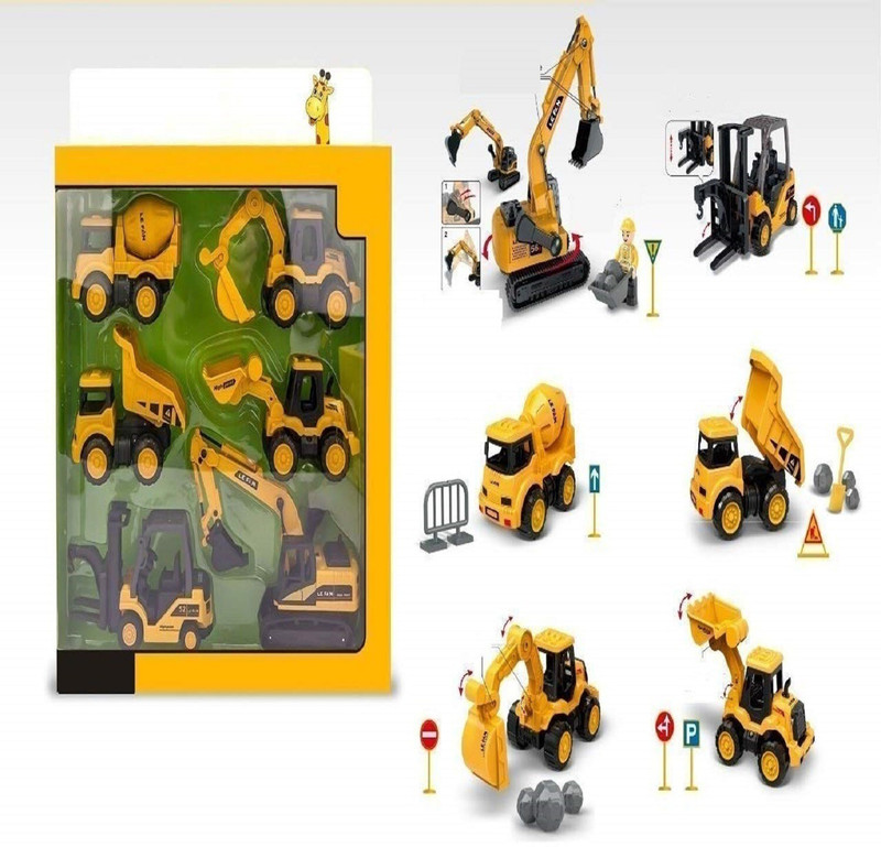 UKAXA Little engineer 6611B A toy(Black-Yellow)
