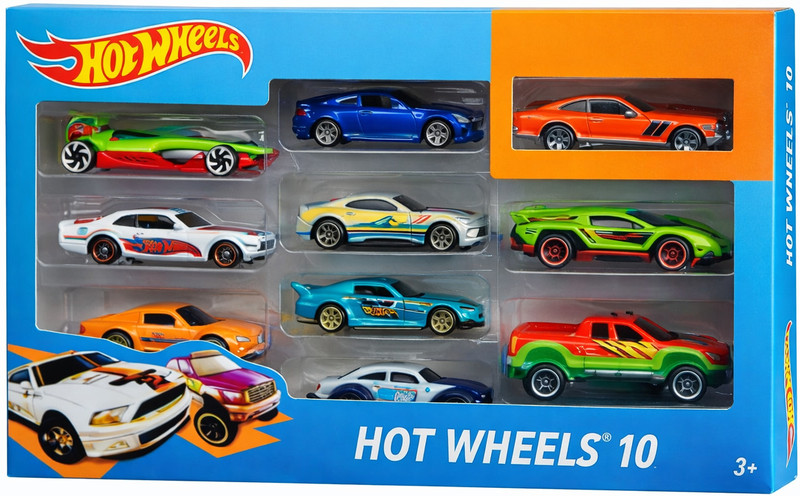 Kidoodle Superhero Alloy Metal Toy Car Set (Pack of 10) | Multicolor(Multicolor)
