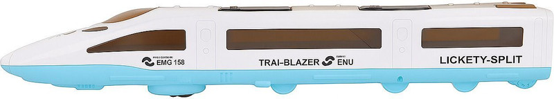 rtdnitish High-Speed Trailblazer EMU Battery Operated Toy Train with Light & Sound(White, Blue, Pack of: 1)