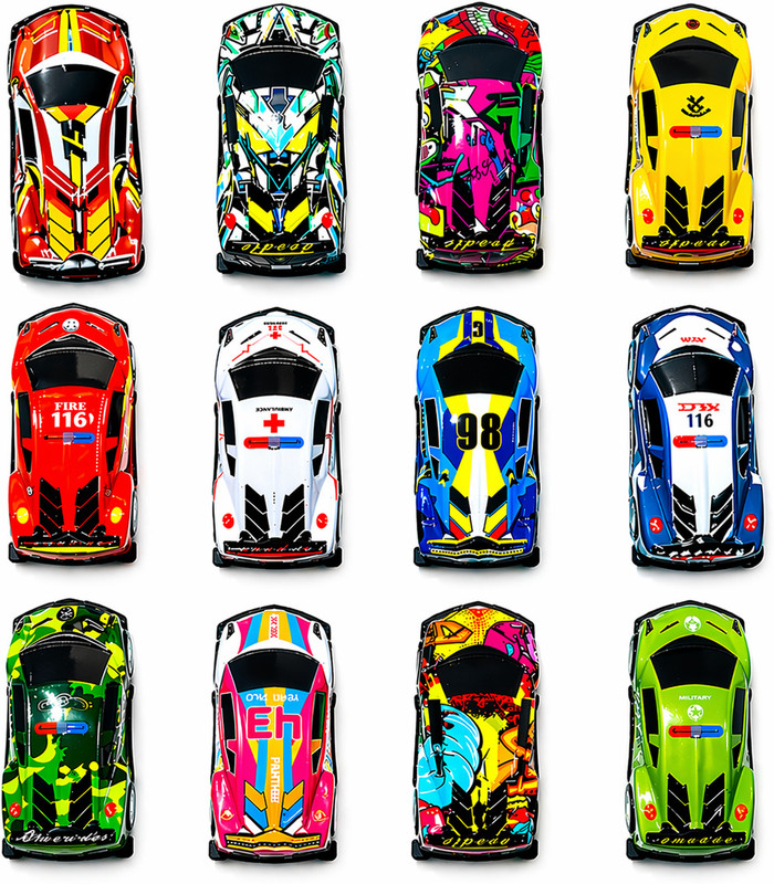 RAD CARTEL Toy Car for Kids - Die Cast Metal Mini Lamborghini car Toys for Boys Girls Kids(Multicolor, Pack of: 12)