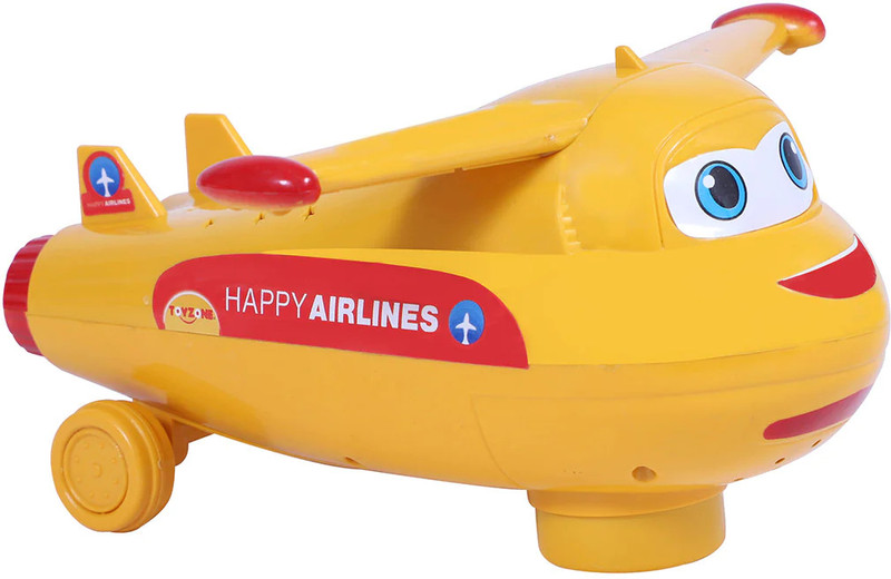 Myhoodwink Automatic Happy Airlines Bump N Go Toy with Light and Music Kids Toy(Multicolor)