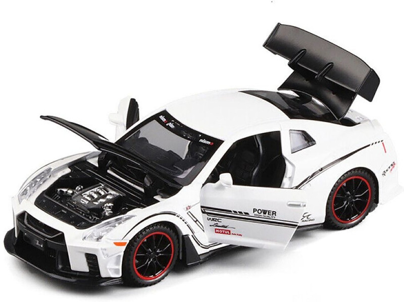 SKBD 132 Die-cast Nisan GTR R35 Metal Pull Back Car SKD(Multicolor, Pack of: 1)