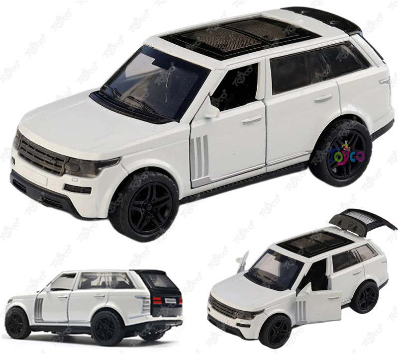 Toyco 1:36 Scale Alloy Die-Cast Metal SUV Car Toy for Kids ( Open Door & Pull Back )BM(Multicolor, Pack of: 1)