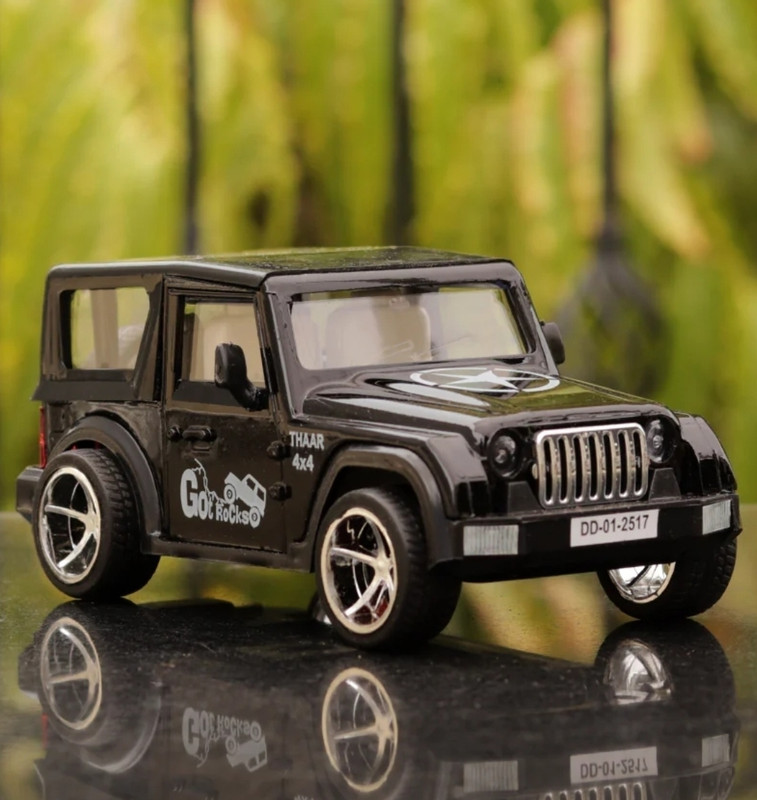 viaan world Big Size Trending Thar || Diecast Toy || Miniature Model || Car Toys for Kids.(Multicolor, Pack of: 1)