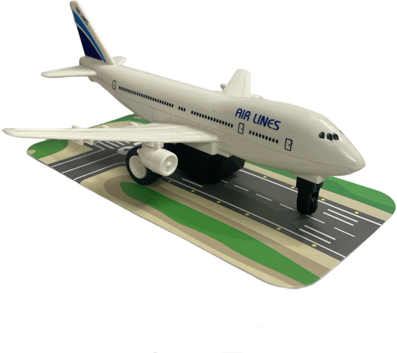 AR KIDS TOYS Aircraft toy, realistic design with durable quality for kids(White)