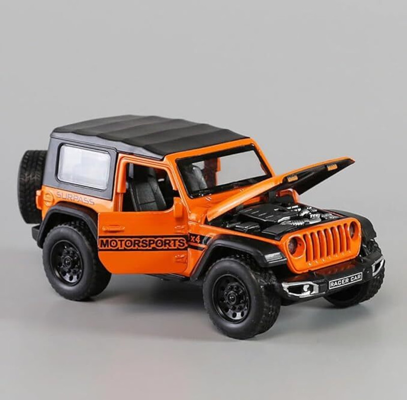DREAM CHOICE Thar Stylish Suv Metal Durable Car With Openable Doors and Bonnet For Kids(Toys For kids, Colour As Per Stock Available)