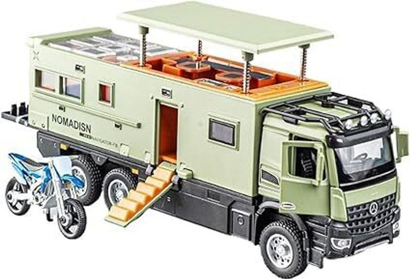 BVM Mercedees Benz NOMADISOM Truck Model Toy for Kids, Diecast Pull Back Toy(Multicolor, Pack of: 1)