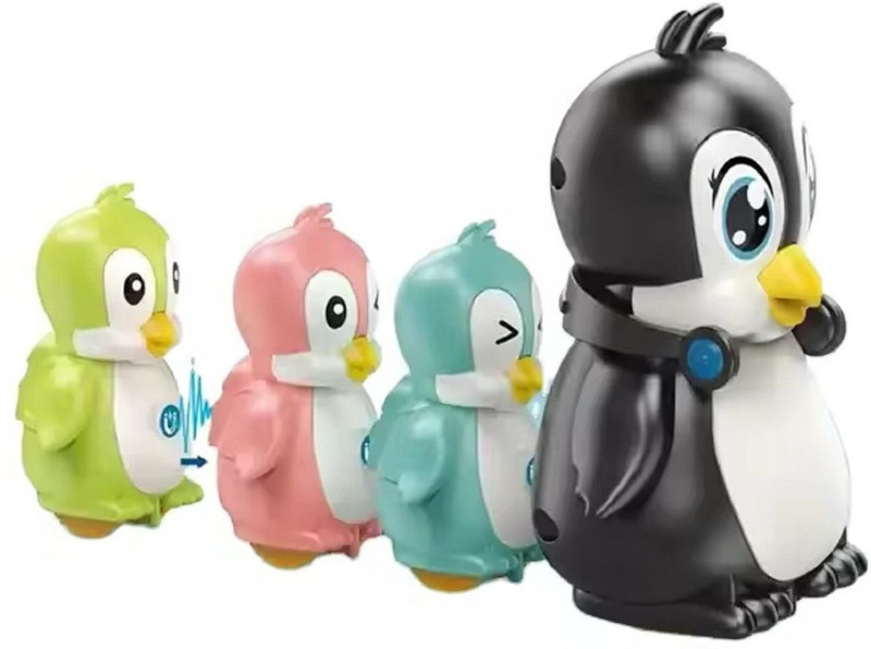 DEZICON ECOM Penguin MagPenguin train 3D Electronic-DZE422(Multicolor, Pack of: 1)