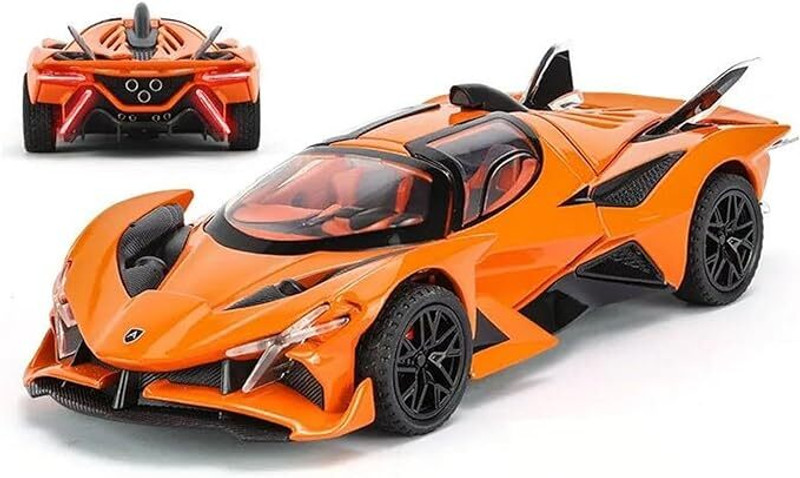 Devdhan 1:32 Apollo EVO Supercar Metal Alloy Toys Car, Sound And Light Effect(Multicolor, Pack of: 1)