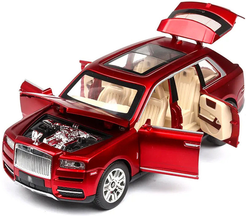 FLYSKY 1:32 Roll Royce Cullinan Diecast Metal Pullback Toy car with Openable Doors(Multicolor, Pack of: 1)