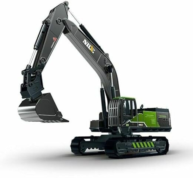 SHARNGA Meta Construction Realistic Engineer Vehicle Pushdozer Excavator BulldozerToy(Multicolor)