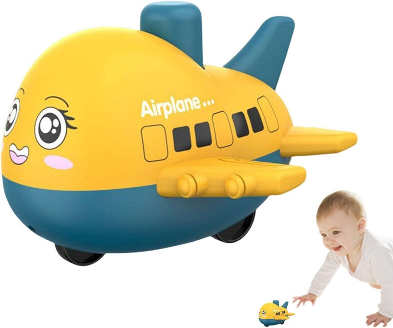 VAALYATOYS Wind up Airplane Toy,Cartoon Wind Up Airplane for Kids(Multicolor, Pack of: 1)