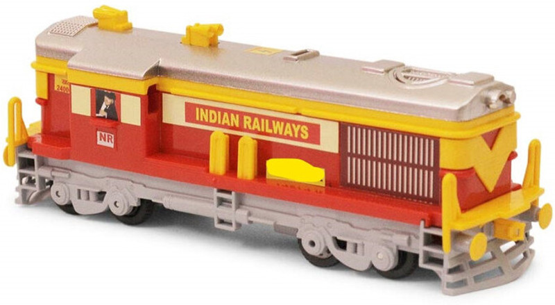 Shyam Creation Plastic train engine , without battery with pullback action(Multicolor, Pack of: 1)