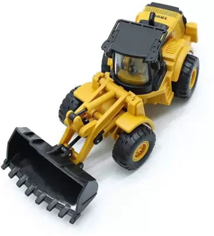 Gomzy Exclusive Collection of Construction Vehicles for Kids Pretend Play Toy(Yellow, Black)