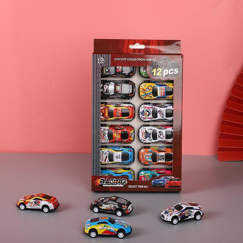 ZUNBELLA Metal Die Cast Car Set Free Wheel High Speed Unbreakable Racing Car for Kids(Multicolor)
