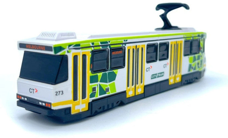 WooZee NEW_City Tram Pull Back & Go Train Toys for Kids, Boys and Girls_326(Multicolor, Pack of: 1)