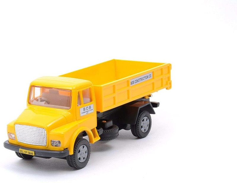 zokato Telco Dumper Pull Back Truck, 1 Pull Back Truck,(Yellow)
