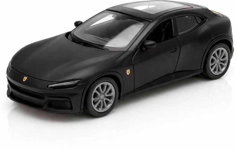 Ignite 1:36 Diecast Metal Model Pullback Ferrari Car Toy with Lights & Sound(Black, Pack of: 1)