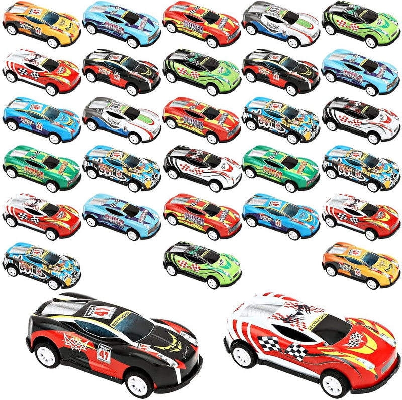 Learn With Fun Die Cast Metal Unbreakable Pull Back Car Toys for Boys Girls Kids(Multicolor, Pack of: 12)