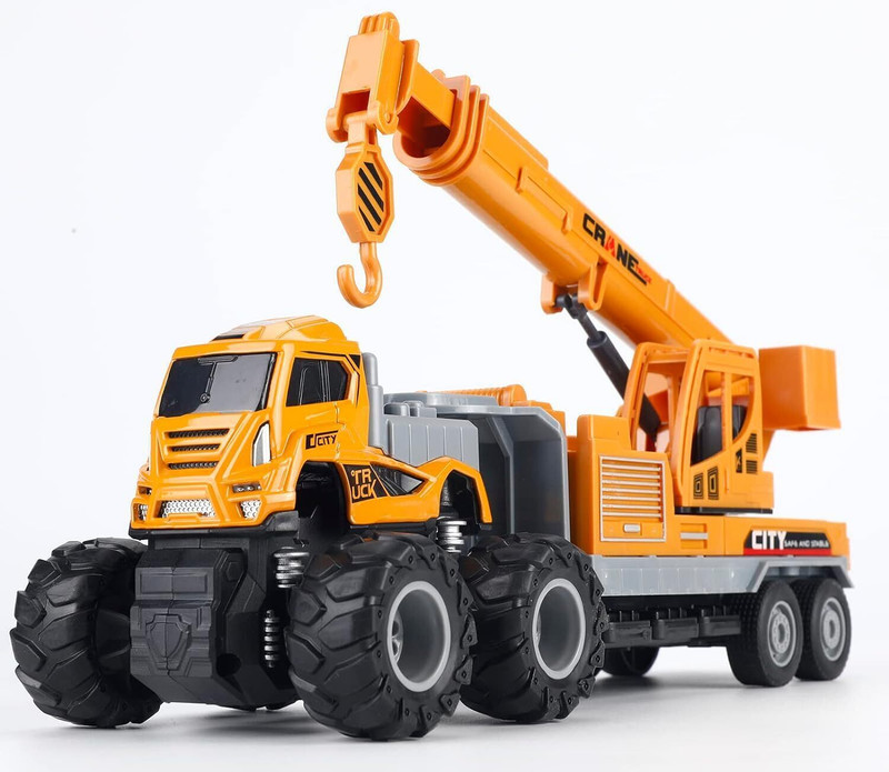 DIANOR 1:43 Scale Diecast Toys Set Engineering Construction Toy Truck(Yellow, Pack of: 1)