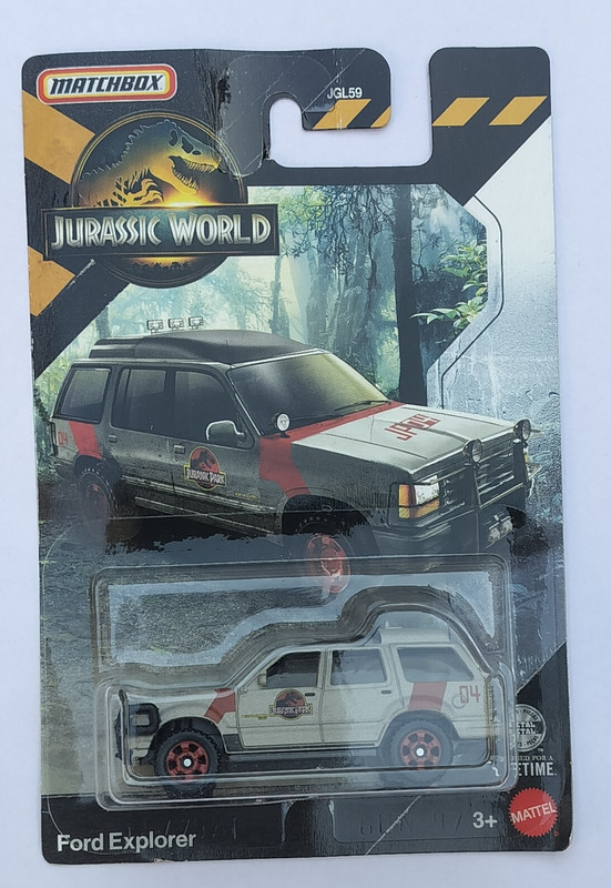 MATCHBOX JGL59 FORD EXOLORER TOY CAR(Grey, Pack of: 1)