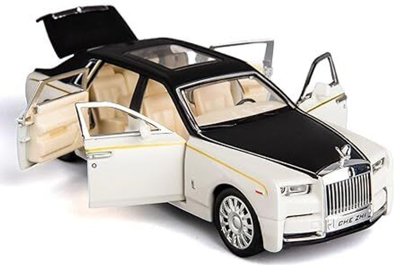 CountryLink Rolls Royce Phantom Metal car Toy Open Door with Light Music multicolor(Multicolor)