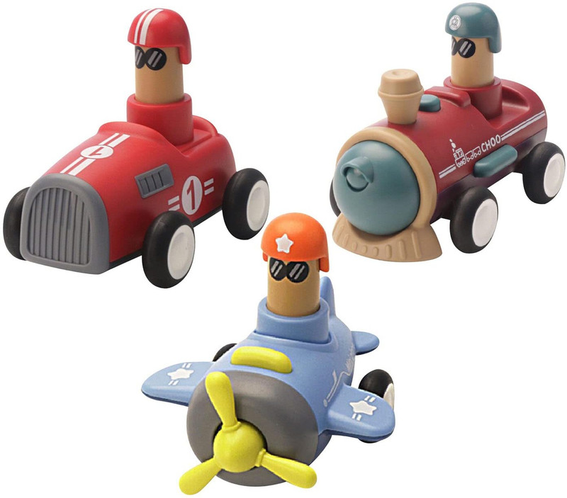 hinik Push and Go unbreakable toy Set for Kids _ 1 pis Plane(Multicolor, Pack of: 1)