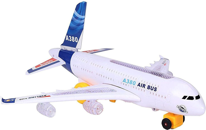 Skyler Collection A380 Airbus Airplane (Multi-Color)(Multicolor, Pack of: 1)