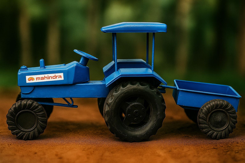 SUMRAK Desi Tractor Trolley Toy(Multicolor, Pack of: 1)