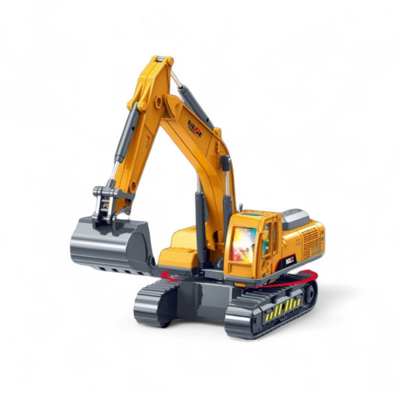 Devdhan Engineering Truck – 360° Rotating Construction Vehicle, Jcb toys(Multicolor, Pack of: 1)