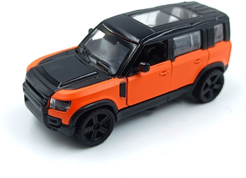 Omiyage Miniature: Defender Metal Car - Pull Back Action & Opening Doors(Random Colour)(Random, Pack of: 1)