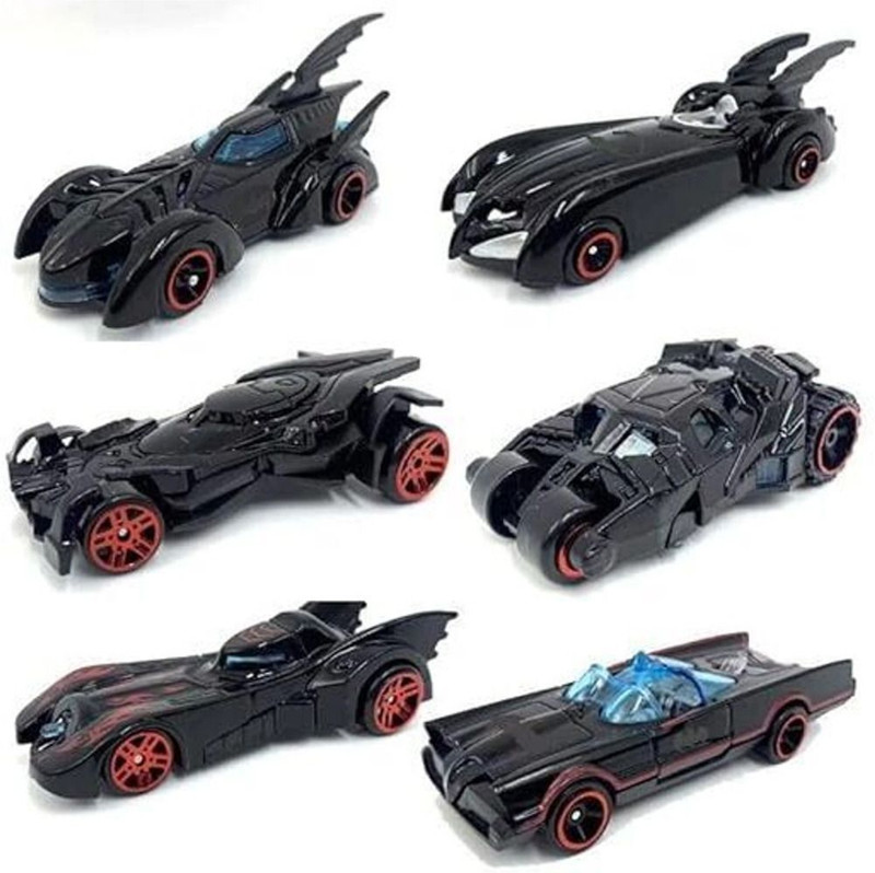 Pluspoint Bat Hero Mini Metal Car Set 6 Pc Push & Go Racing Toy Cars(Multicolor, Pack of: 6)