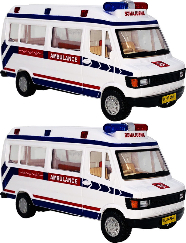 TECHZAGE FK_CT- TMP Ambulance(White, Pack of: 1)