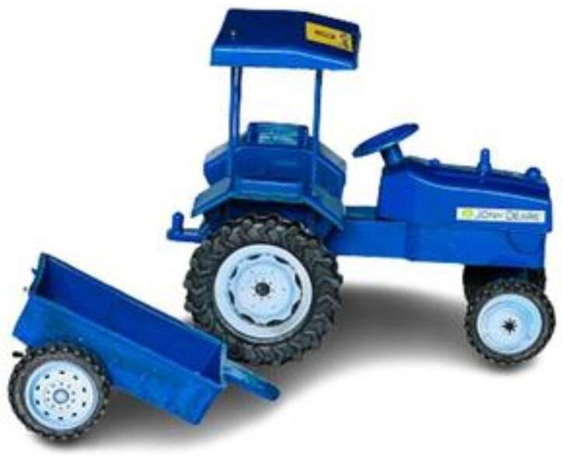 GLT Playing BOY Tractor Trolley Toy Hard Plastic Meterial Toy(Multicolor, Pack of: 1)