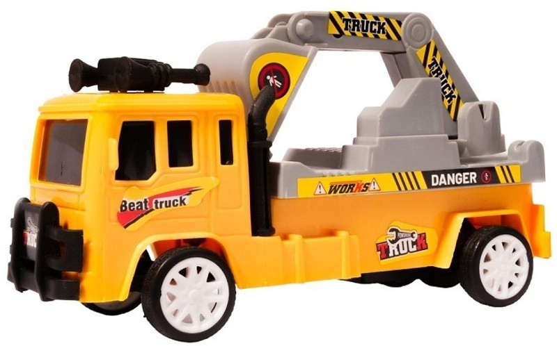 asian Oil Truck Construction Figure and Movable Truck Toy Friction Powered(Multicolor, Pack of: 1)