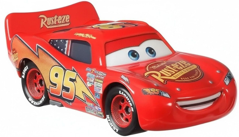 MSS Turbo-Speed McQueen Racing Car – Pull Back Action with Glossy Red Finish(Red, Pack of: 1)