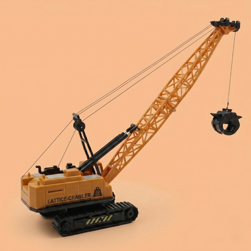 Ragiluxe Construction Crawler Crane Toy for Boys with Rotating Hook Lifting Arm(Multicolor, Pack of: 1)