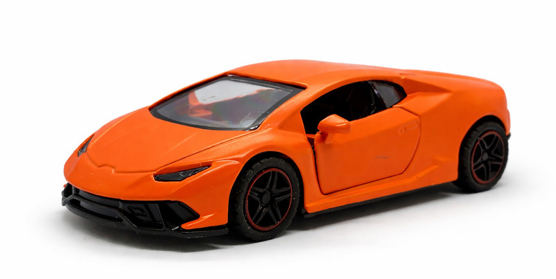 Nithyastore Die-Cast Racing Car Toy Pull-Back Metal Sports Car Opening Doors(Orange, Pack of: 1)