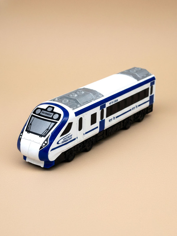 Toyterra CENTY Nav Bharat Blue Express Pull Back Toy Train(Blue, Pack of: 1)