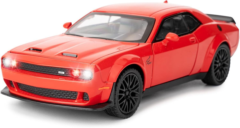Ragiluxe t 1:32 Scale Dodge Challenger Hellcat Toy Model Car for Kids Diecast Model Car(Multicolor, Pack of: 1)
