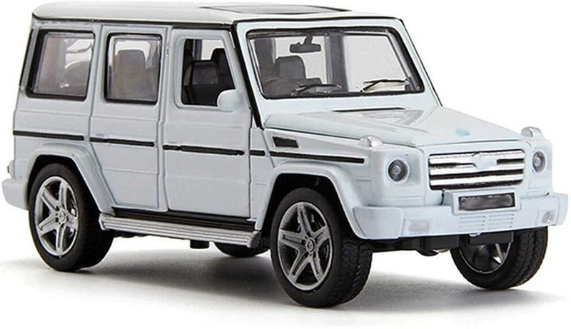 COELON 1:32 Dieast Metal Car AMG G65 white-CLN295(White, Pack of: 1)