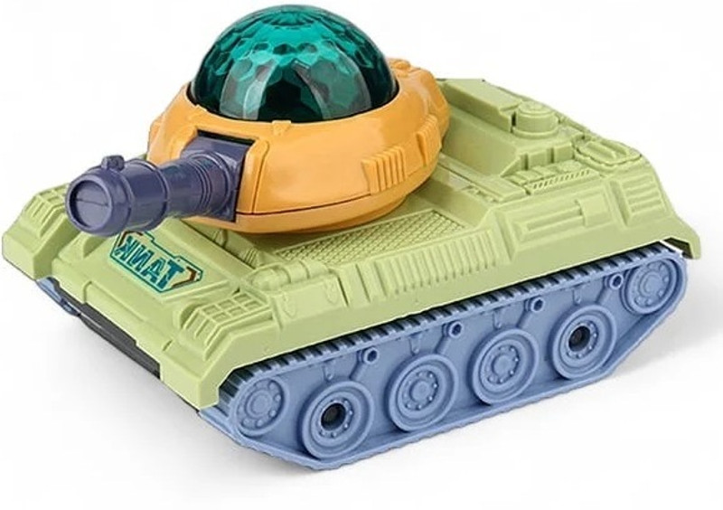 giftsrus Military Tank Toy-Musical Army Tank with Light-Birthday Gift for Kids(Multicolor, Pack of: 1)