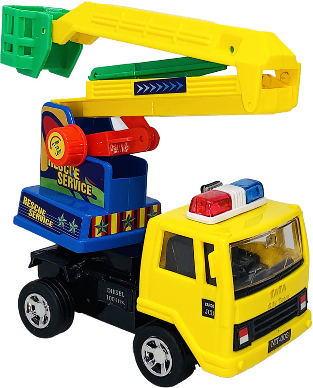 TECHZAGE Shinsei - Emegency Rescue Service Truck-Yellow-Single-S-051(Yellow, Pack of: 1)