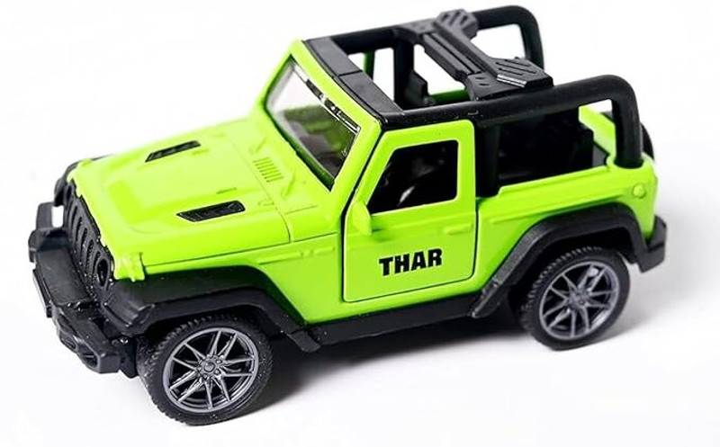 PKDAMART Thar Diecast Model Toy, Open Roof with Pull Back Collectible Vehicle Toy(Multicolor, Pack of: 1)