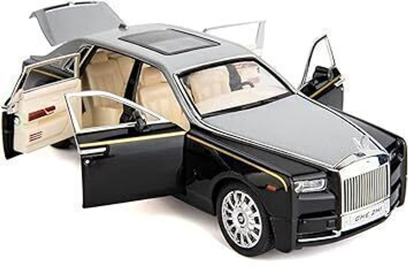 Akvanar 1:32 Die cast Metal car model Pull Back Alloy Light & Sound (Multi)(White, Pack of: 1)